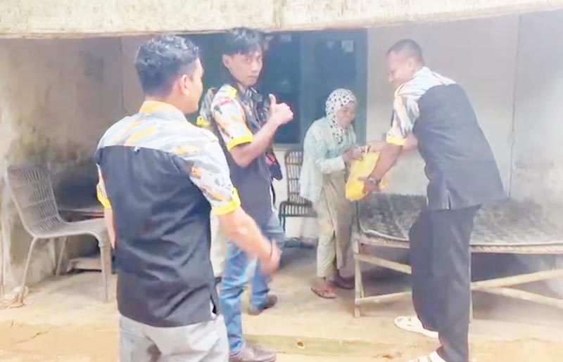 LSM GMBI Sumenep Salurkan Santunan Anak Yatim Piatu dan Dhuafa di Moment Romadhan 1447 H